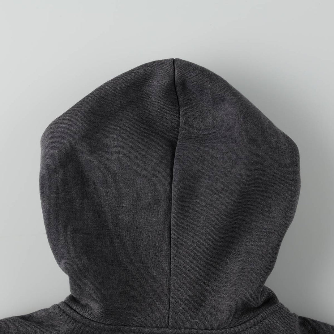 Carhartt Sweat Full Zip Hoodie, Men's M cotton Charcoal Vintage Second Hand
