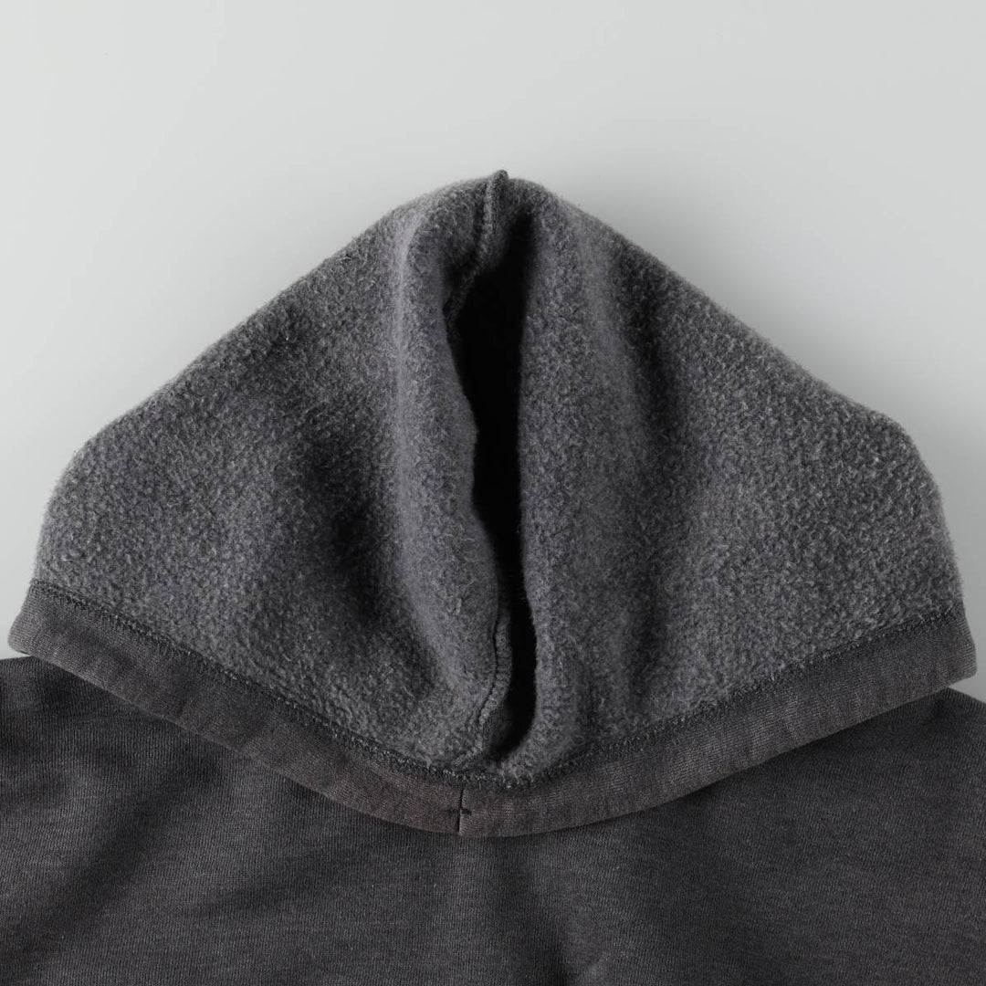 Carhartt Sweat Full Zip Hoodie, Men's M cotton Charcoal Vintage Second Hand