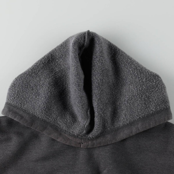 Carhartt Sweat Full Zip Hoodie, Men's M cotton Charcoal Vintage Second Hand