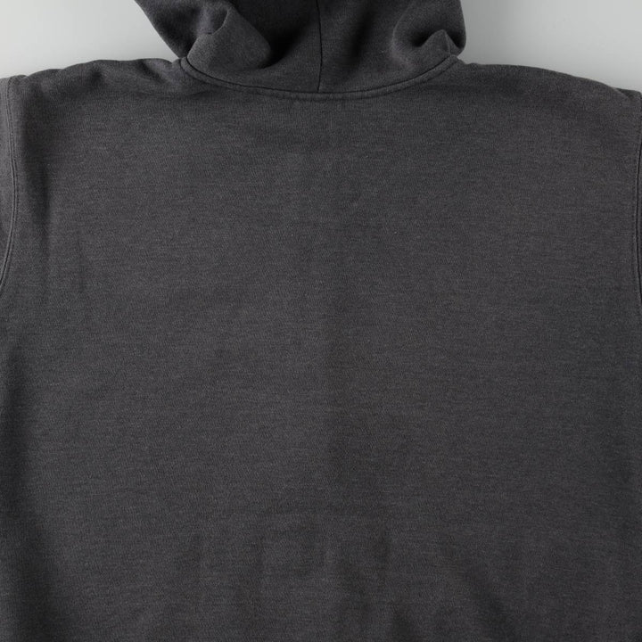 Carhartt Sweat Full Zip Hoodie, Men's M cotton Charcoal Vintage Second Hand