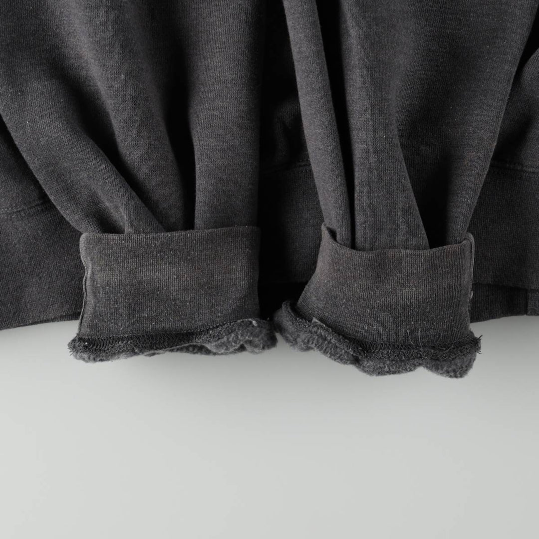 Carhartt Sweat Full Zip Hoodie, Men's M cotton Charcoal Vintage Second Hand