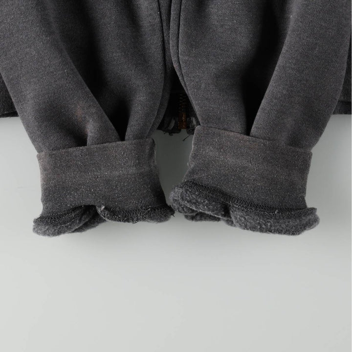 Carhartt Sweat Full Zip Hoodie, Men's M cotton Charcoal Vintage Second Hand