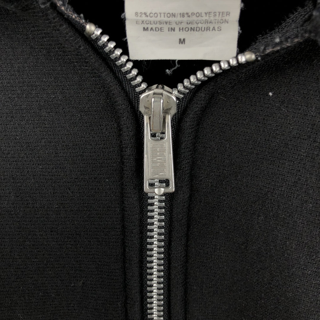 Champion REVERSE WEAVE Reverse Weave Sweat Full Zip Hoodie Men's M cotton black type Vintage Second Hand