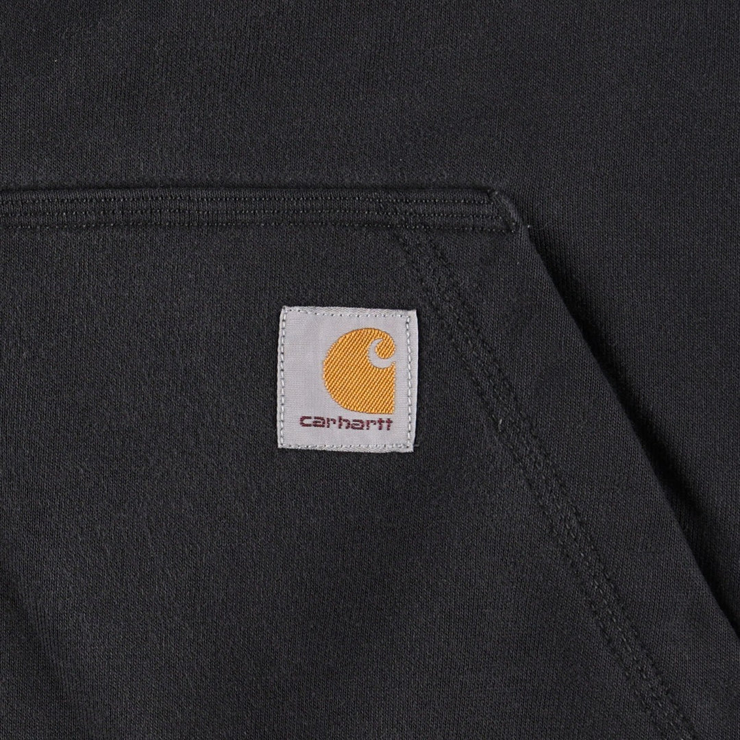 Carhartt Loose Fit Rain Defender Full-Zip Hoodie, Men's Size L cotton black type Vintage Second Hand