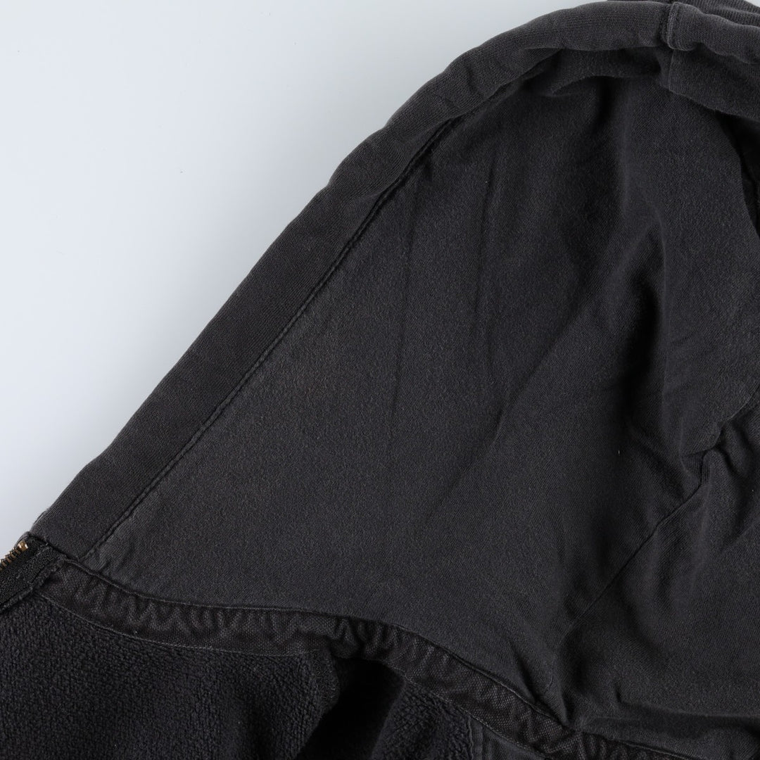 Carhartt Loose Fit Rain Defender Full-Zip Hoodie, Men's Size L cotton black type Vintage Second Hand