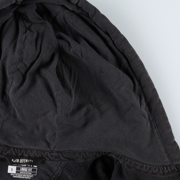 Carhartt Loose Fit Rain Defender Full-Zip Hoodie, Men's Size L cotton black type Vintage Second Hand