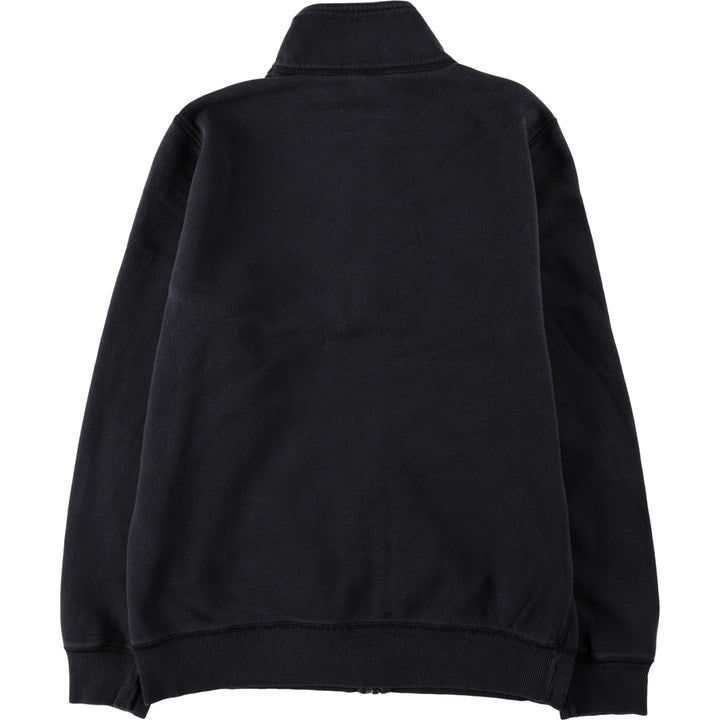 Nike full-zip sweatshirt, men's size L cotton black type Vintage Second Hand
