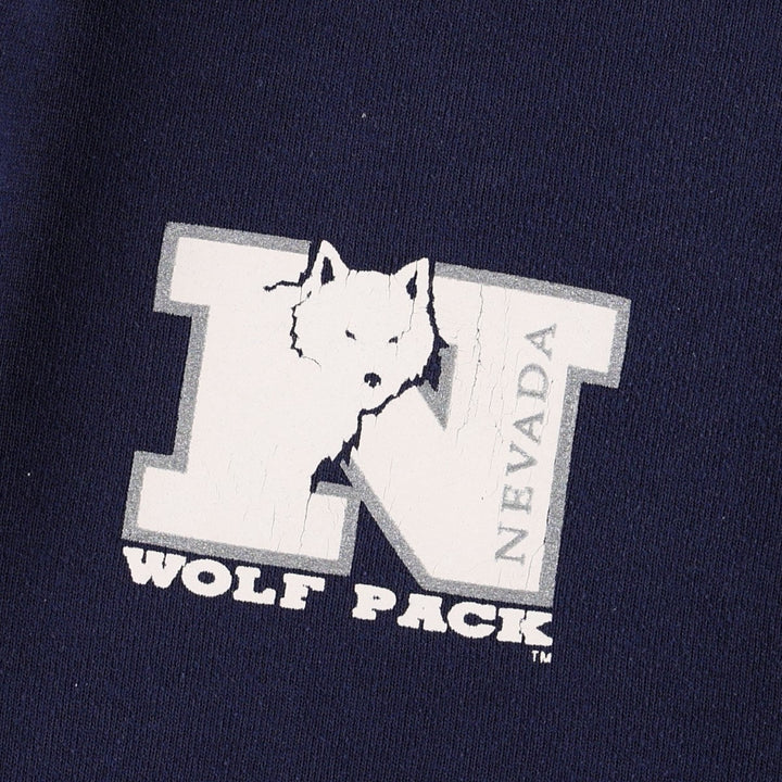 90'S Russell Full-Zip Sweatshirt Hoodie, Made in USA, Men's Size M (Equivalent), Vintage cotton navy blue type Vintage Second Hand