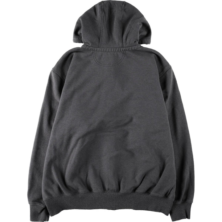 Carhartt Original Fit Rain Defender Full-Zip Hoodie, Men's XL cotton gray type Vintage Second Hand