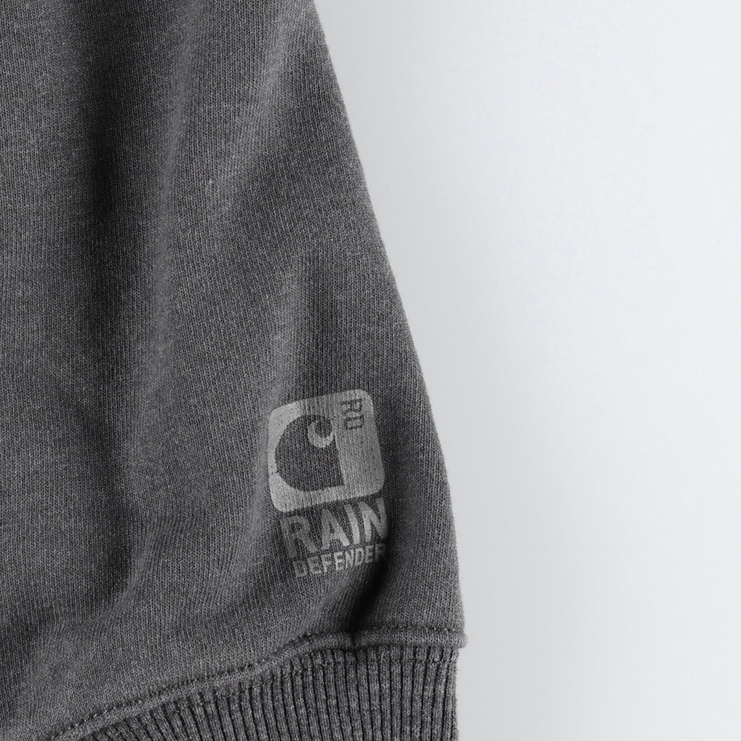 Carhartt Original Fit Rain Defender Full-Zip Hoodie, Men's XL cotton gray type Vintage Second Hand
