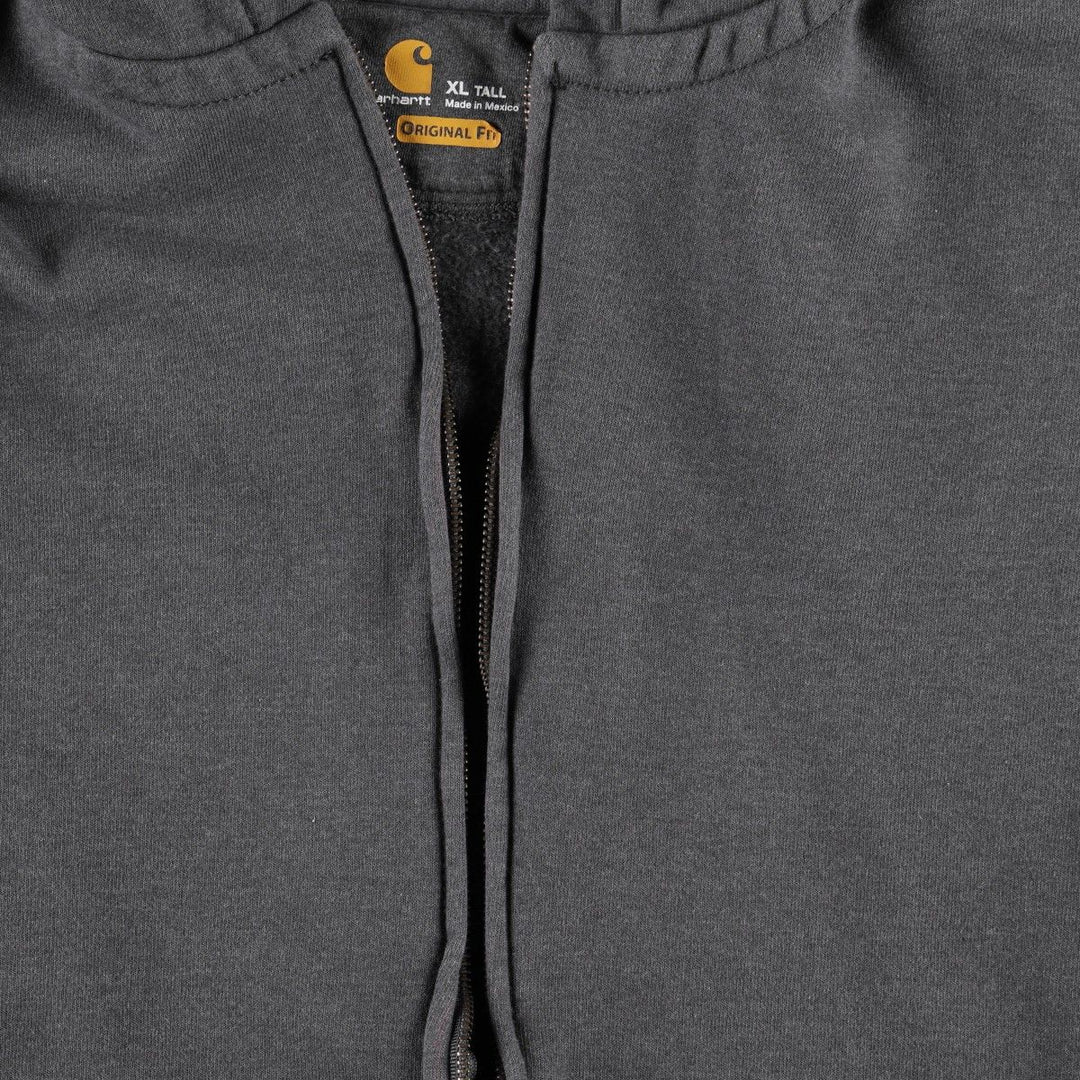 Carhartt Original Fit Rain Defender Full-Zip Hoodie, Men's XL cotton gray type Vintage Second Hand