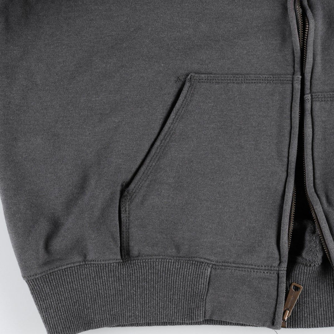 Carhartt Original Fit Rain Defender Full-Zip Hoodie, Men's XL cotton gray type Vintage Second Hand