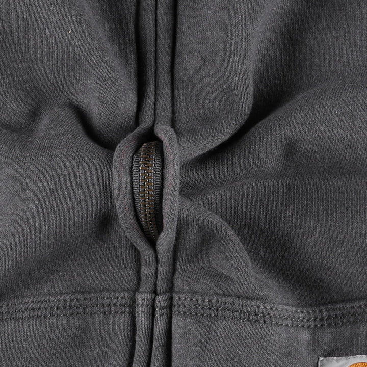Carhartt Original Fit Rain Defender Full-Zip Hoodie, Men's XL cotton gray type Vintage Second Hand