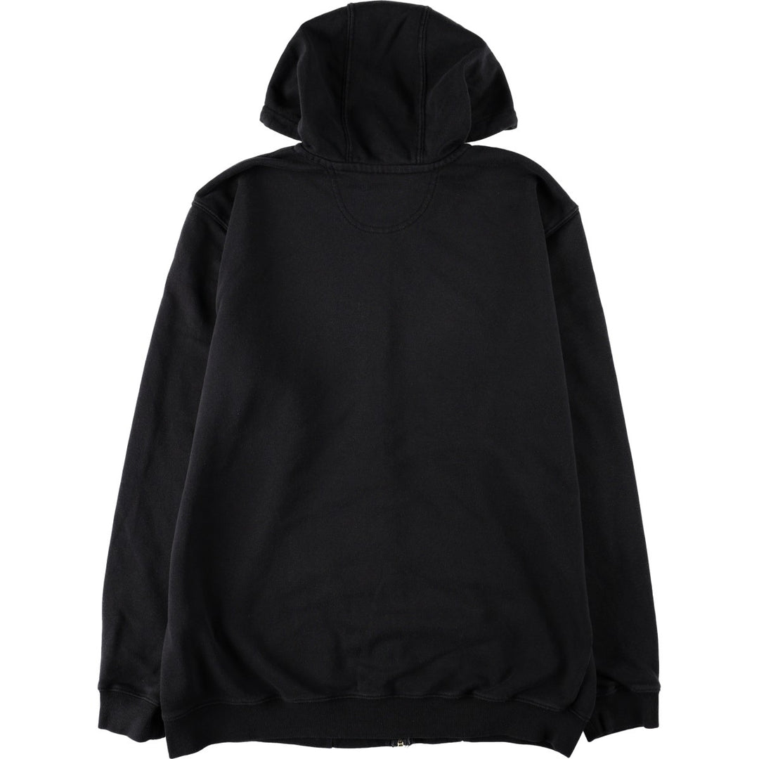 Carhartt Loose Fit Sweat Full Zip Hoodie, Men's XL cotton black type Vintage Second Hand