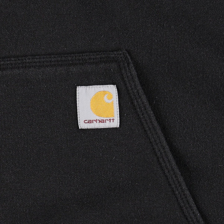 Carhartt Loose Fit Sweat Full Zip Hoodie, Men's XL cotton black type Vintage Second Hand