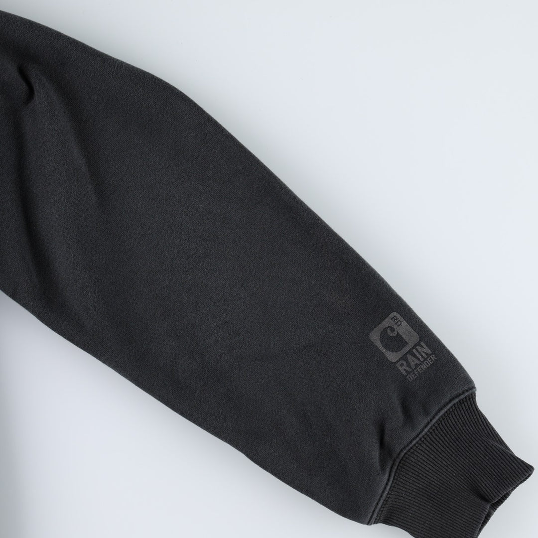 Carhartt ORIGINAL FIT RAIN DEFENDER Sweat Full-Zip Hoodie (Men's Size S) cotton black type Vintage Second Hand