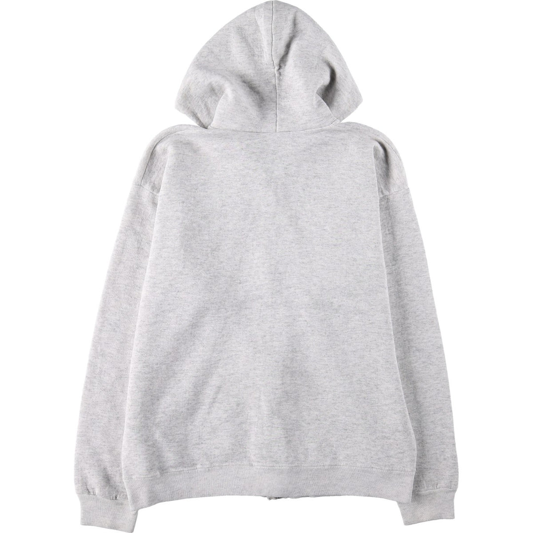 90'S Lee Sweatshirt Full-Zip Hoodie, Men's Size M (Equivalent), Vintage cotton gray type Vintage Second Hand