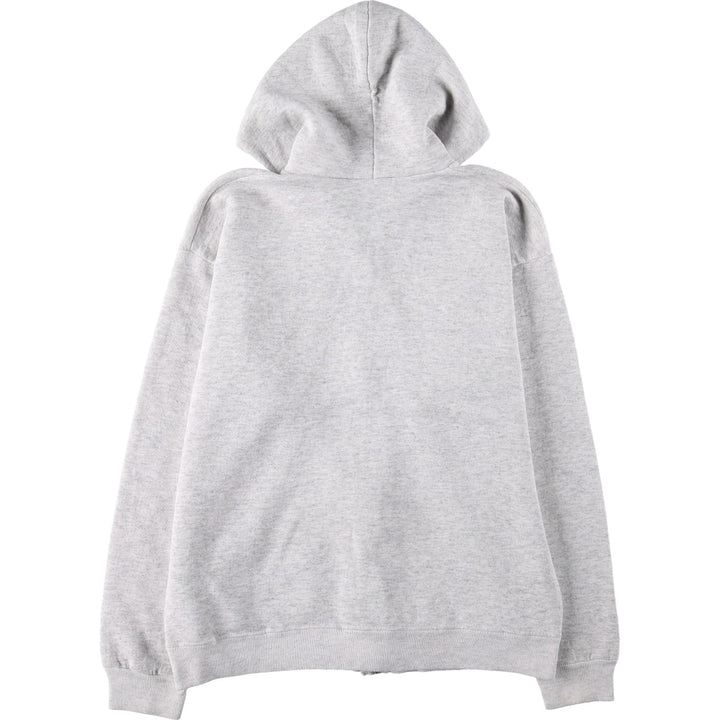 90'S Lee Sweatshirt Full-Zip Hoodie, Men's Size M (Equivalent), Vintage cotton gray type Vintage Second Hand
