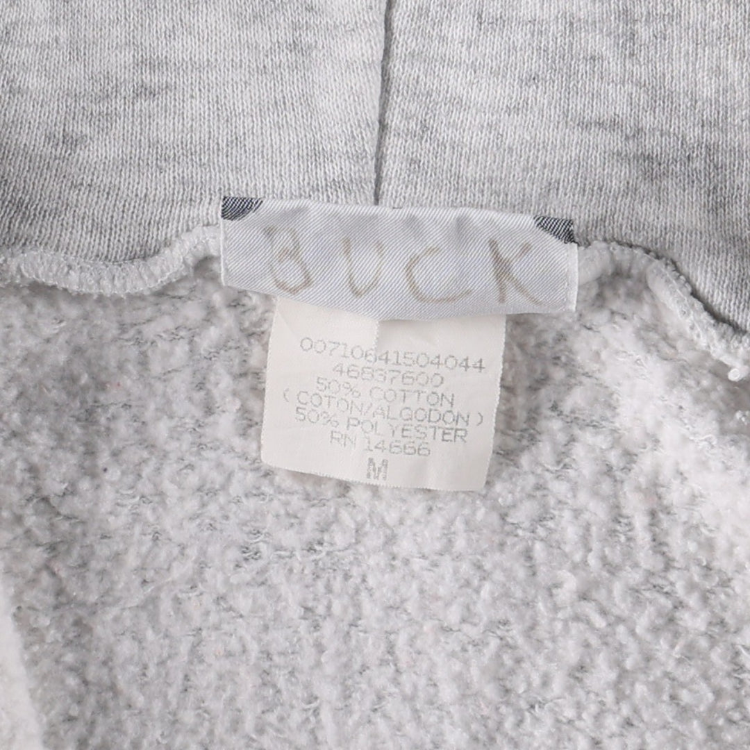 90'S Lee Sweatshirt Full-Zip Hoodie, Men's Size M (Equivalent), Vintage cotton gray type Vintage Second Hand
