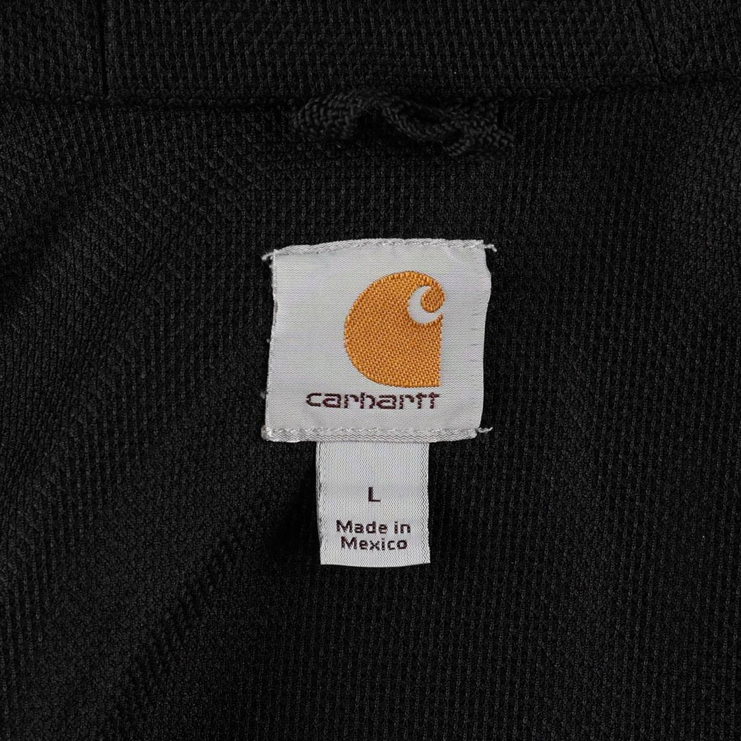 Carhartt Sweat Full Zip Hoodie Men's L size cotton gray type Vintage Second Hand