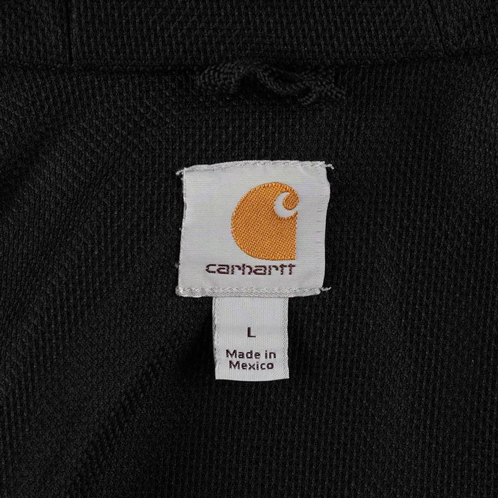 Carhartt Sweat Full Zip Hoodie Men's L size cotton gray type Vintage Second Hand