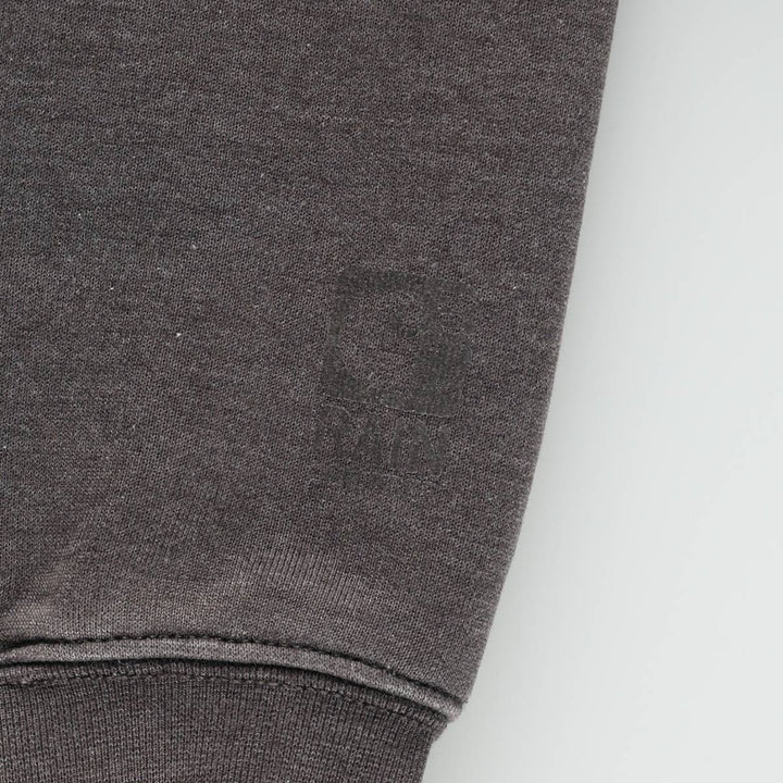 Carhartt Sweat Full Zip Hoodie Men's L size cotton gray type Vintage Second Hand