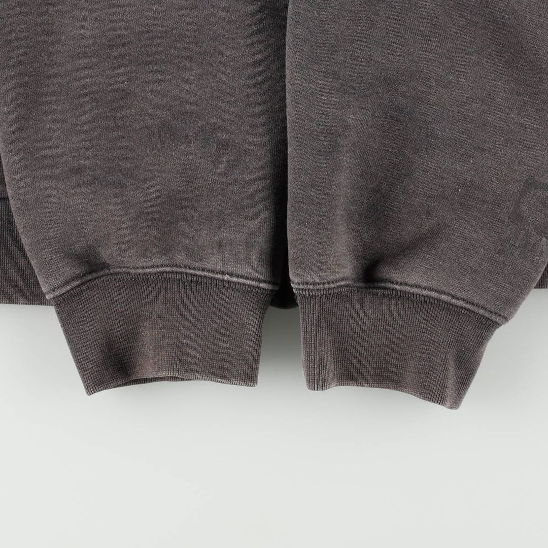 Carhartt Sweat Full Zip Hoodie Men's L size cotton gray type Vintage Second Hand