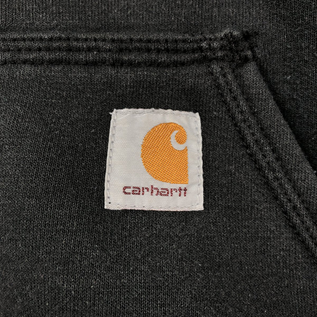 Carhartt Rain Defender Full-Zip Hoodie, Men's Size L cotton black type Vintage Second Hand