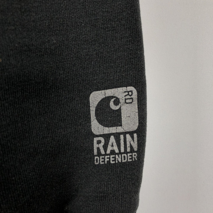 Carhartt Rain Defender Full-Zip Hoodie, Men's Size L cotton black type Vintage Second Hand