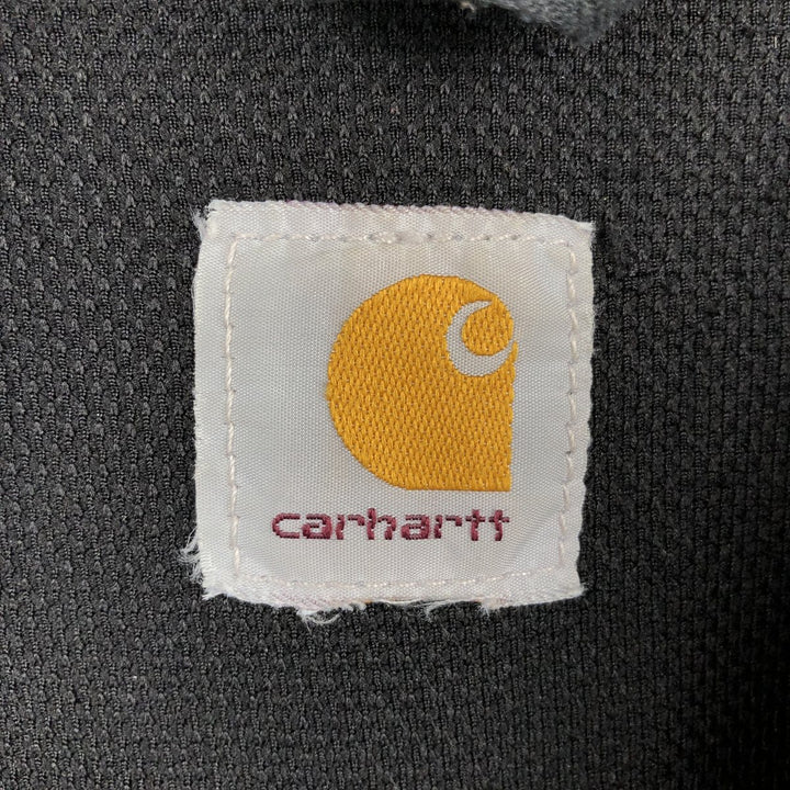 Carhartt Sweat Full Zip Hoodie Men's XXL cotton navy blue type Vintage Second Hand