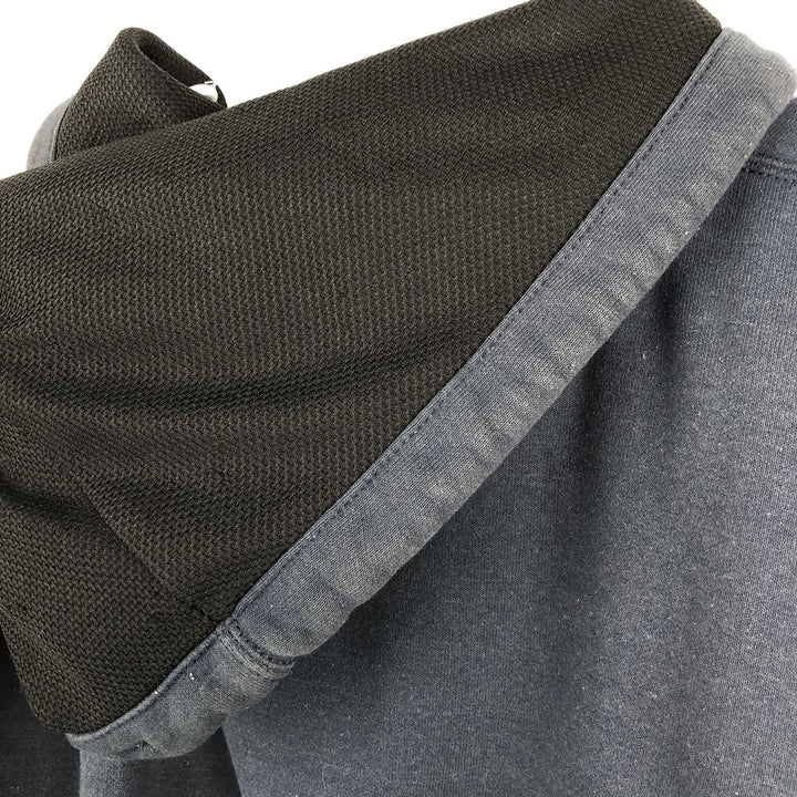 Carhartt Sweat Full Zip Hoodie Men's XXL cotton navy blue type Vintage Second Hand