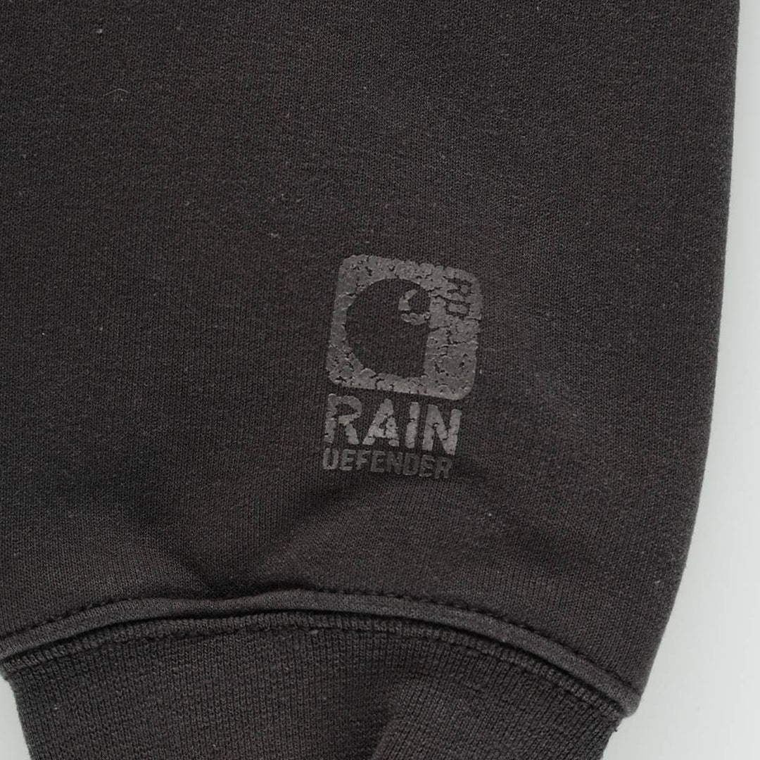 Carhartt Rain Defender Full-Zip Hoodie, Men's Size L cotton black type Vintage Second Hand