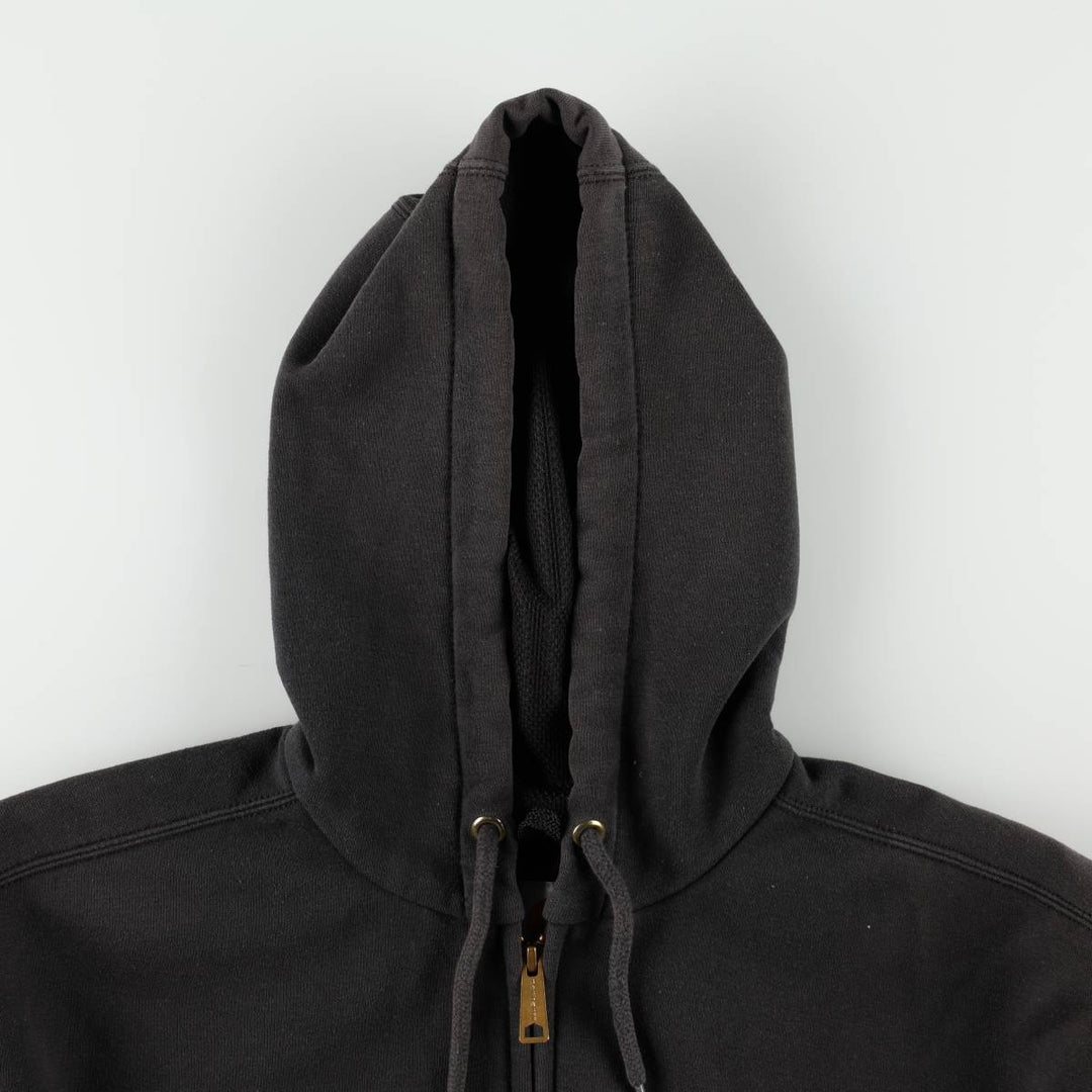 Carhartt Rain Defender Full-Zip Hoodie, Men's Size L cotton black type Vintage Second Hand