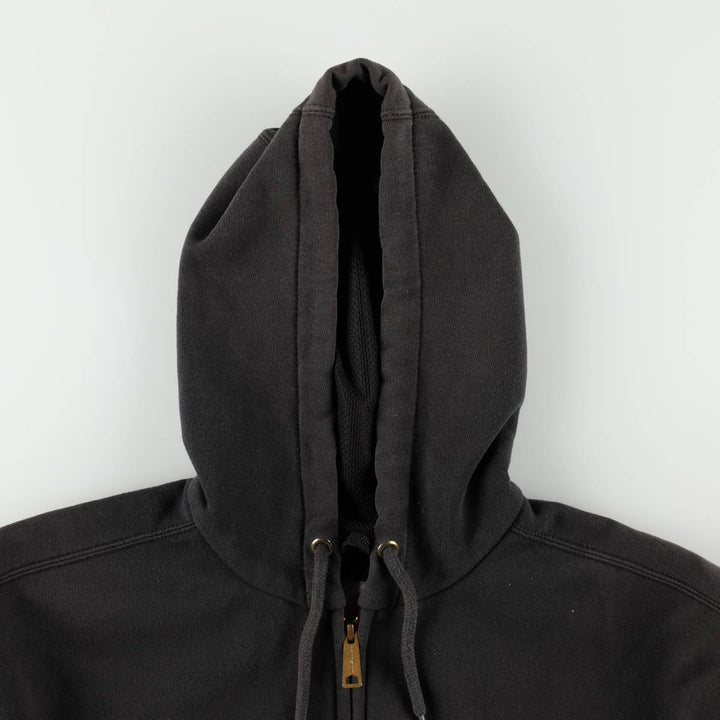 Carhartt Rain Defender Full-Zip Hoodie, Men's Size L cotton black type Vintage Second Hand