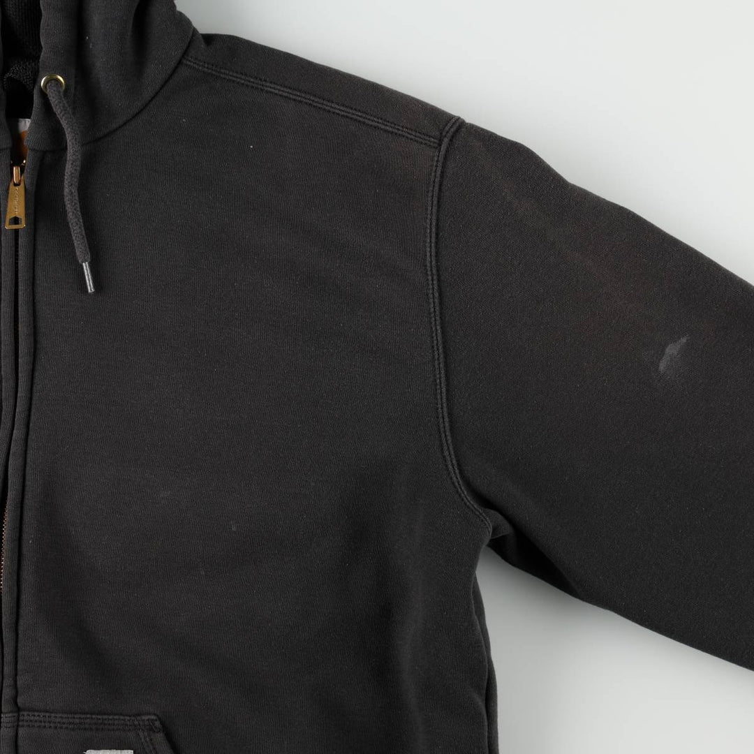 Carhartt Rain Defender Full-Zip Hoodie, Men's Size L cotton black type Vintage Second Hand
