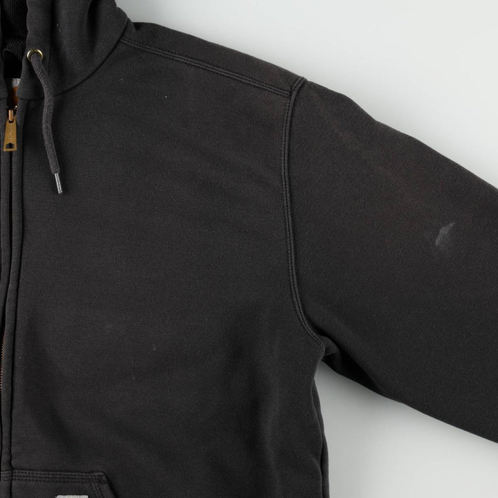 Carhartt Rain Defender Full-Zip Hoodie, Men's Size L cotton black type Vintage Second Hand