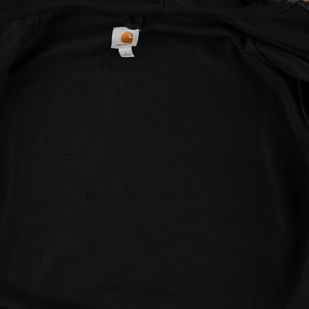 Carhartt Rain Defender Full-Zip Hoodie, Men's Size L cotton black type Vintage Second Hand