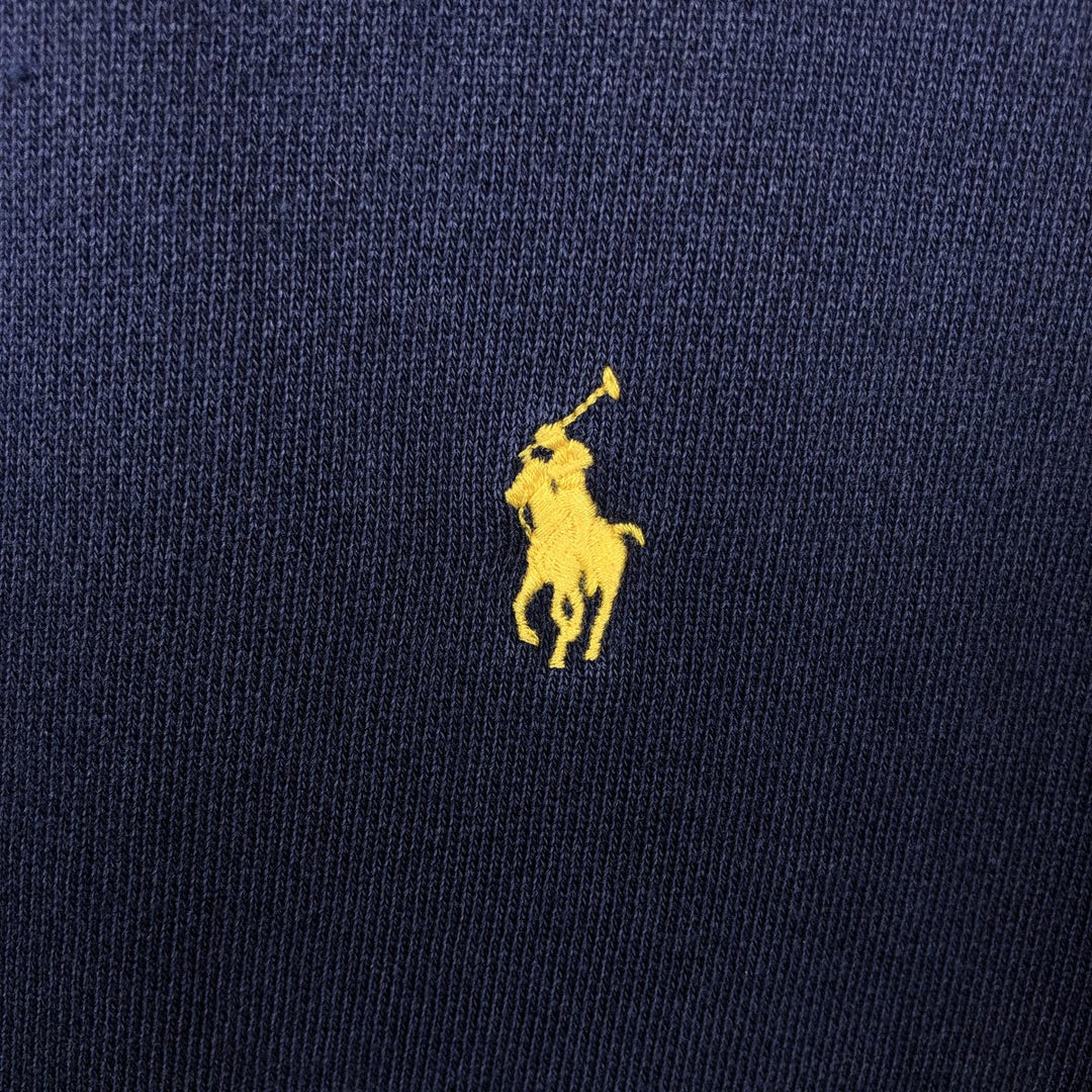 Ralph Lauren POLO by Ralph Lauren Sweat Full Zip Hoodie Men's L size cotton navy blue type Vintage Second Hand