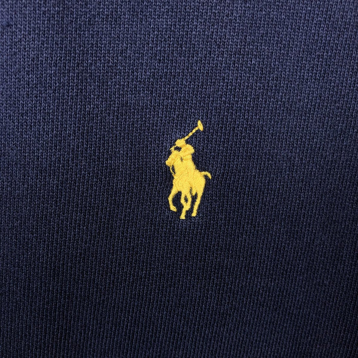 Ralph Lauren POLO by Ralph Lauren Sweat Full Zip Hoodie Men's L size cotton navy blue type Vintage Second Hand