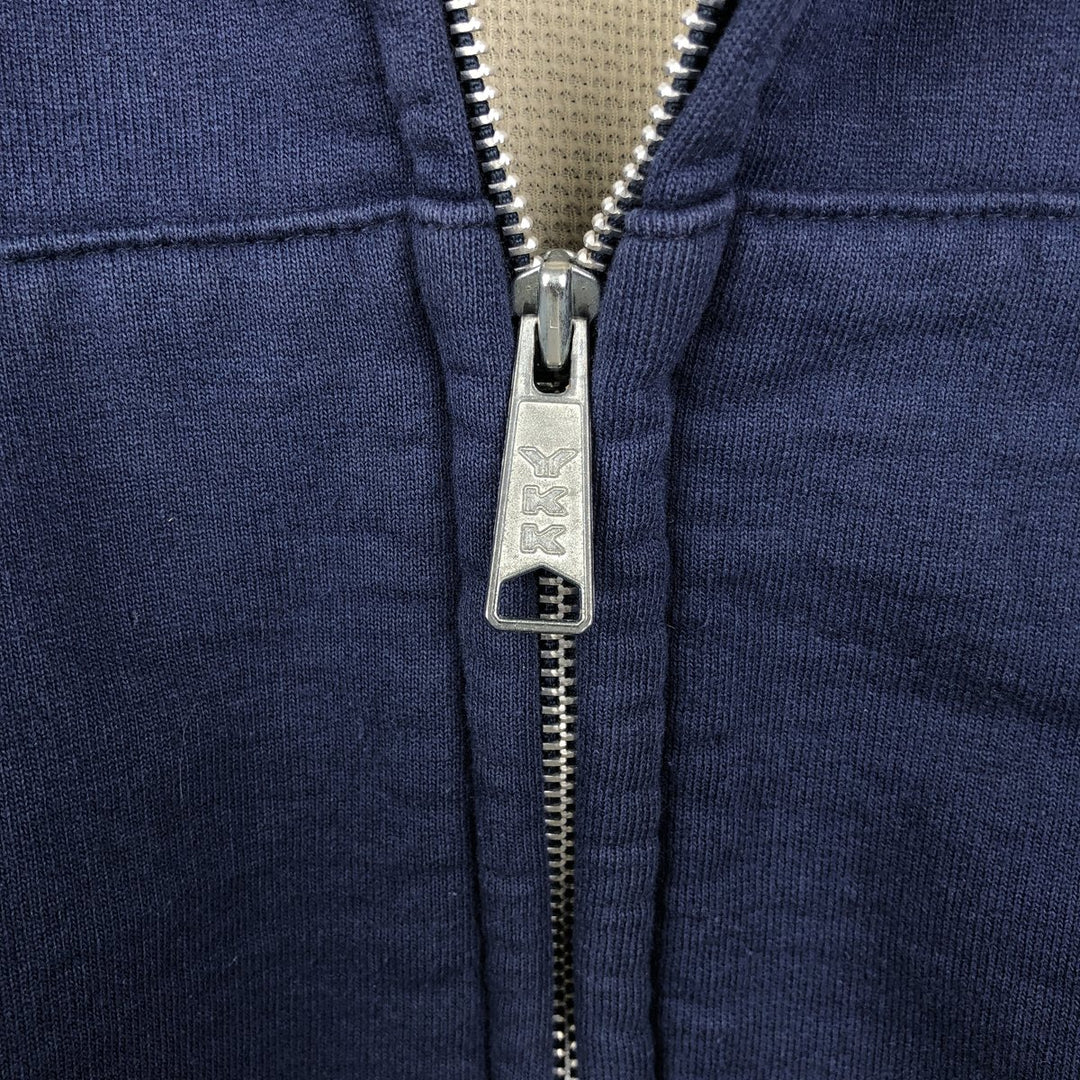 Vintage 80s-90'S Carhartt full-zip sweatshirt hoodie, size M, men's unclear Navy blue Vintage Second Hand