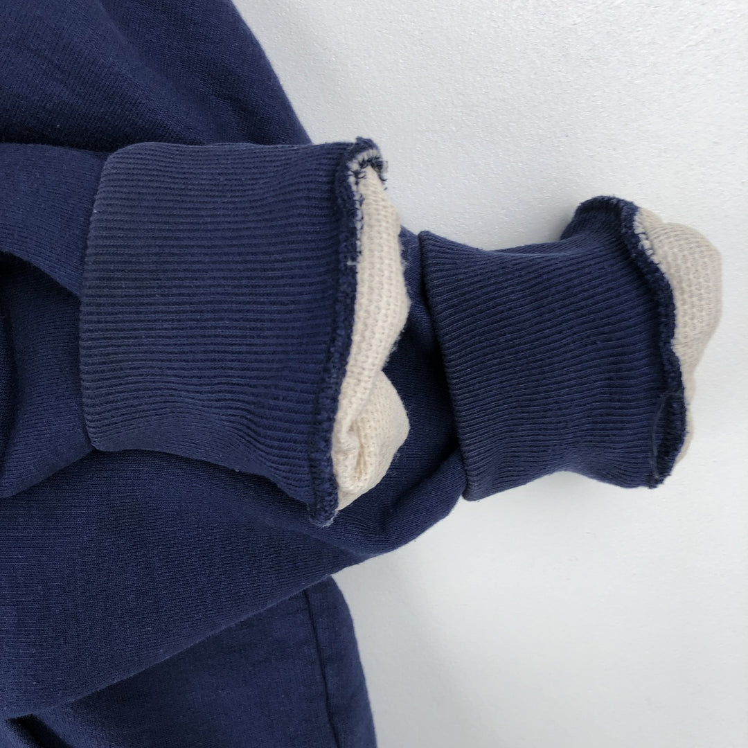 Vintage 80s-90'S Carhartt full-zip sweatshirt hoodie, size M, men's unclear Navy blue Vintage Second Hand