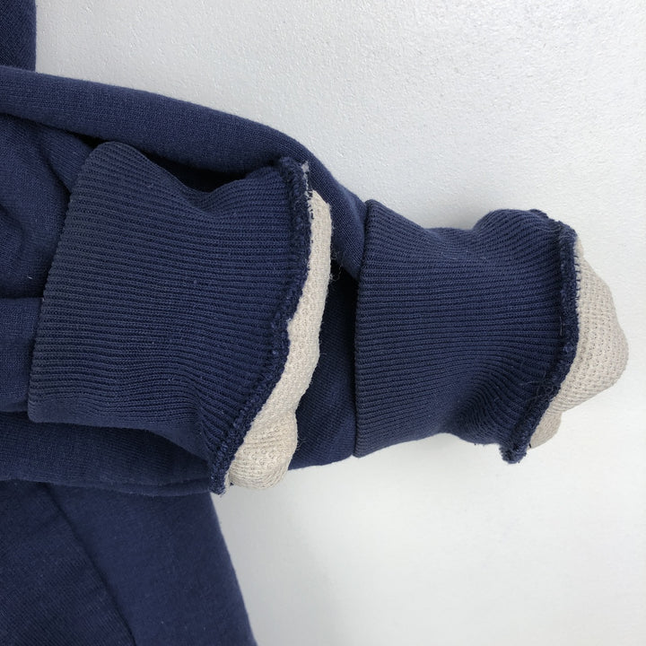Vintage 80s-90'S Carhartt full-zip sweatshirt hoodie, size M, men's unclear Navy blue Vintage Second Hand