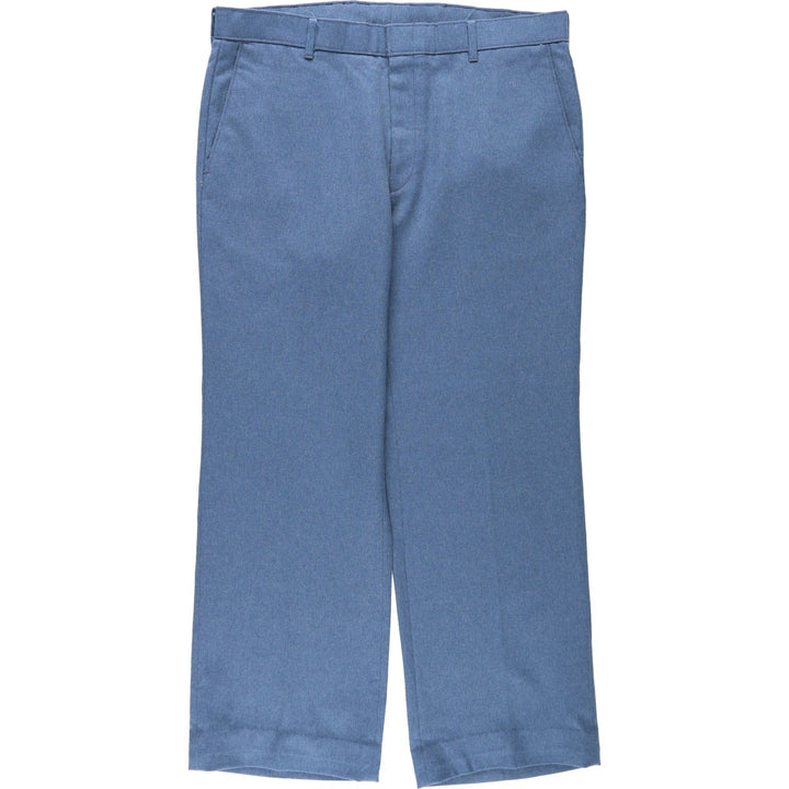 1980'S Levi's Action Slacks STA-PREST (Men's W36 equivalent) Vintage unclear blue type Vintage Second Hand