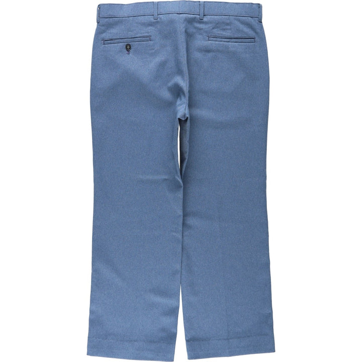 1980'S Levi's Action Slacks STA-PREST (Men's W36 equivalent) Vintage unclear blue type Vintage Second Hand