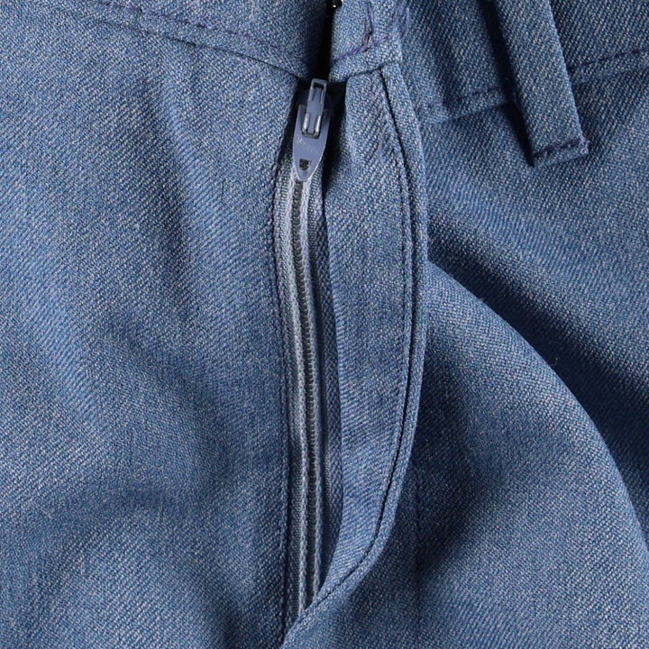 1980'S Levi's Action Slacks STA-PREST (Men's W36 equivalent) Vintage unclear blue type Vintage Second Hand