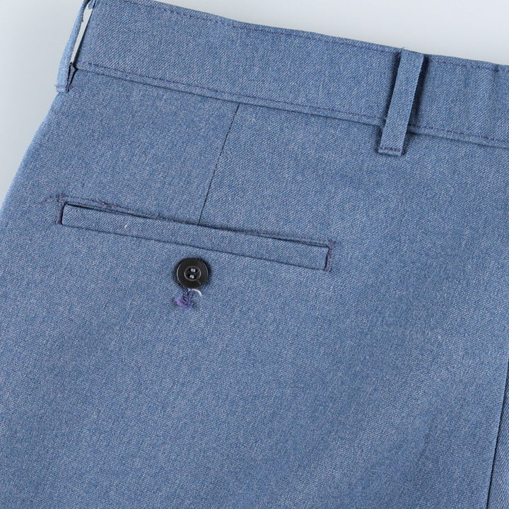 1980'S Levi's Action Slacks STA-PREST (Men's W36 equivalent) Vintage unclear blue type Vintage Second Hand