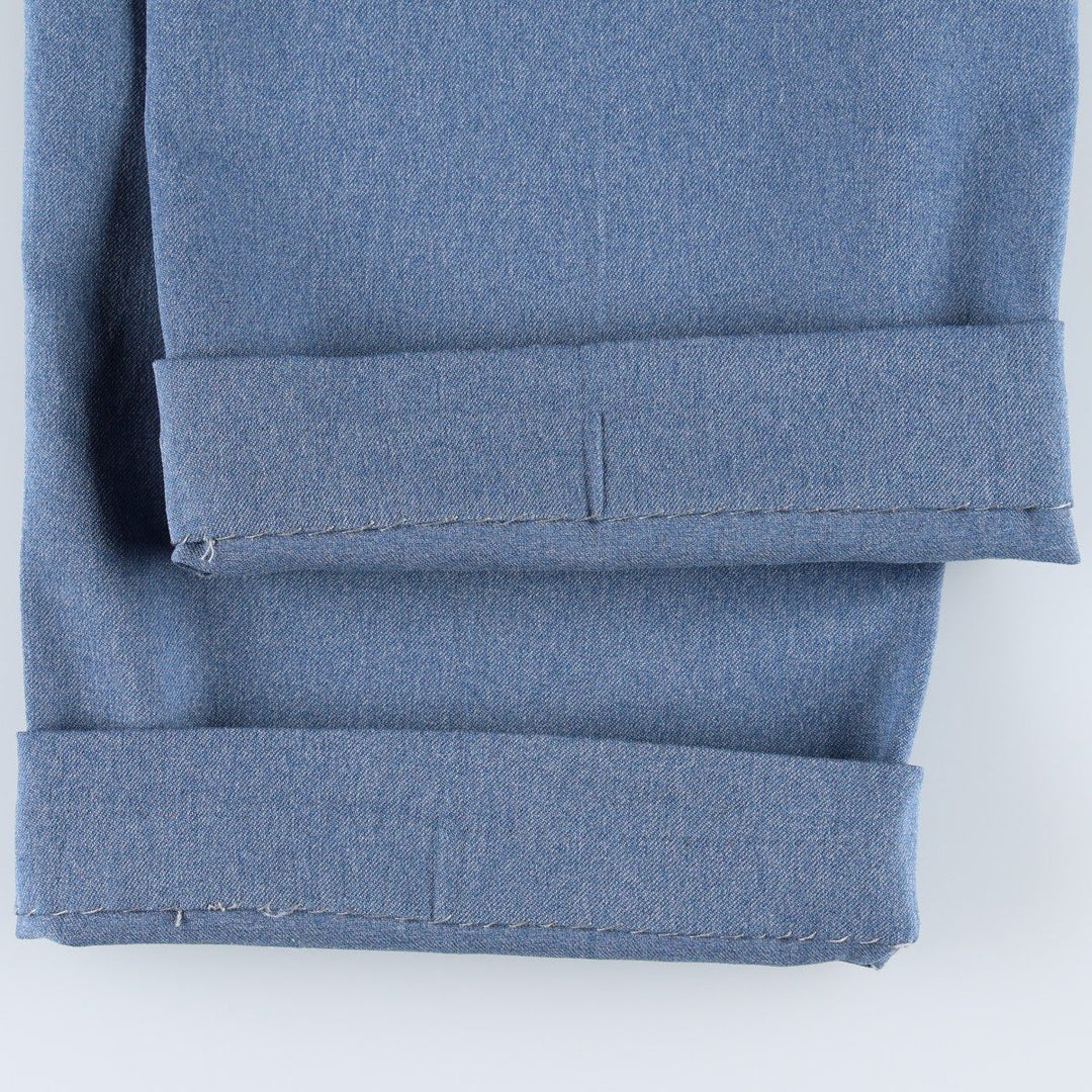 1980'S Levi's Action Slacks STA-PREST (Men's W36 equivalent) Vintage unclear blue type Vintage Second Hand