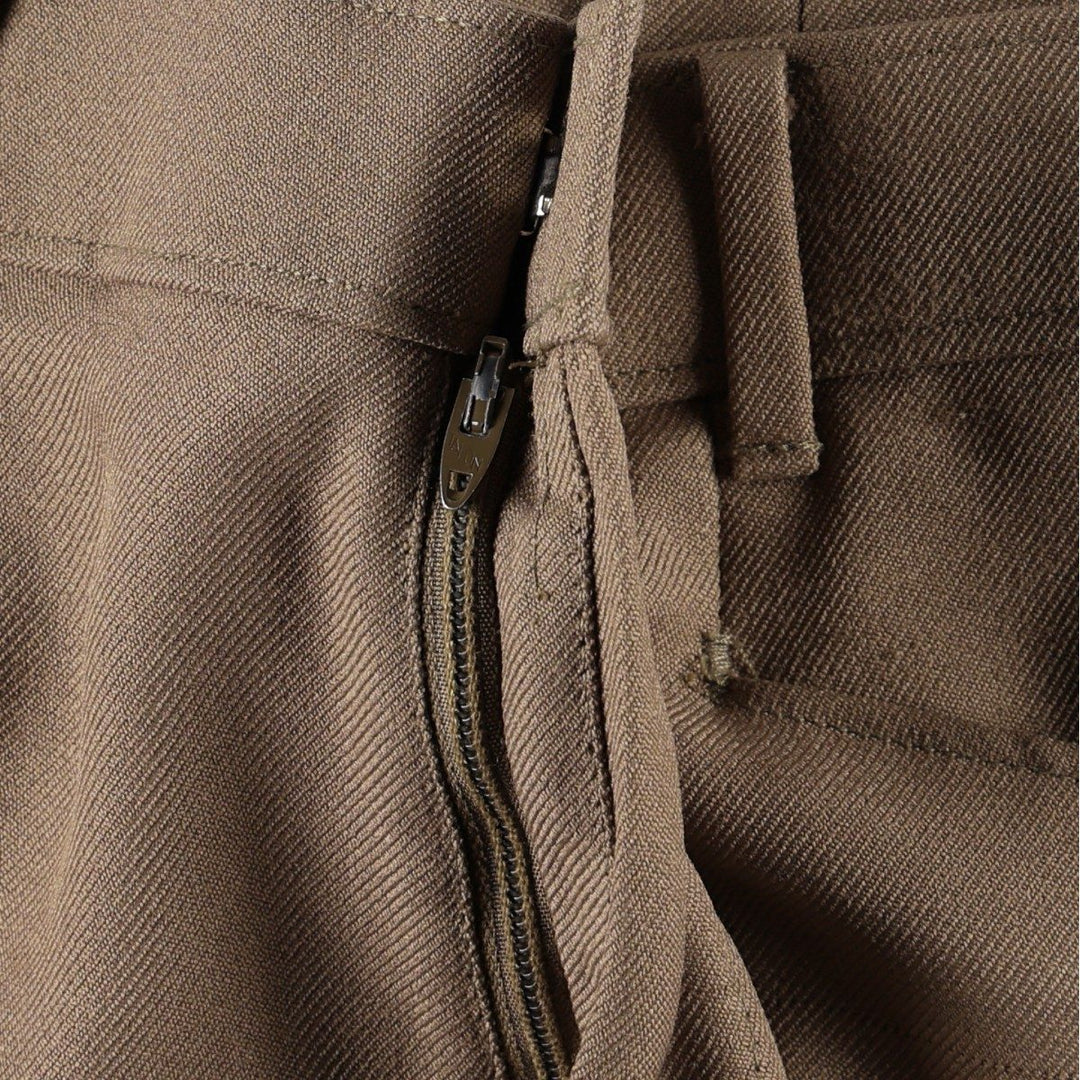 80'S Levi's ACTION SLACKS STA-PREST Sta-Prest slacks pants for men, size w32, vintage unclear brown type Vintage Second Hand