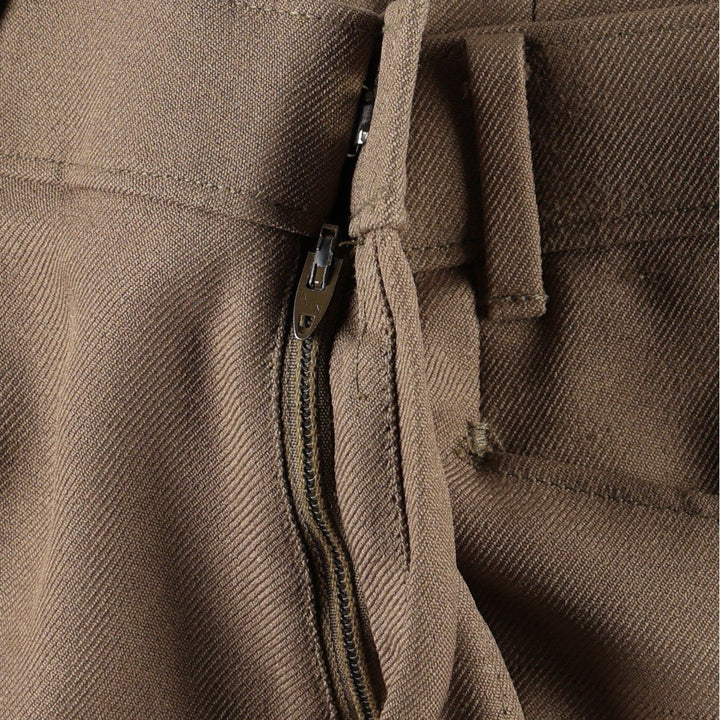80'S Levi's ACTION SLACKS STA-PREST Sta-Prest slacks pants for men, size w32, vintage unclear brown type Vintage Second Hand