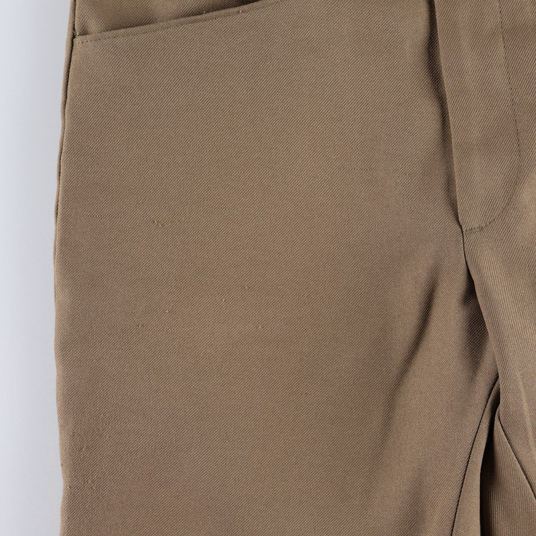 80'S Levi's ACTION SLACKS STA-PREST Sta-Prest slacks pants for men, size w32, vintage unclear brown type Vintage Second Hand